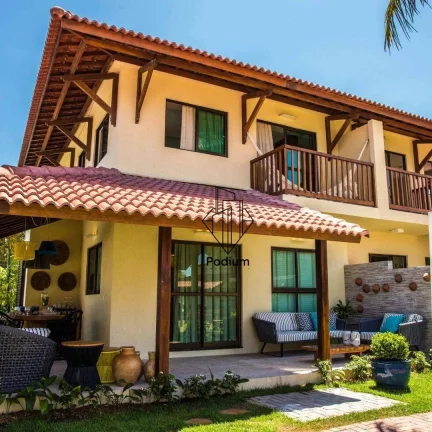 Casa porteira fechada com vista mar definitiva na Ilha de Itamaracá/PE - CA0207.