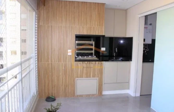 Imagem Apartamento 94m², 2 dormitórios, sendo 2 suítes, sala ampliada, lavabo, cozinha americana e sacad...