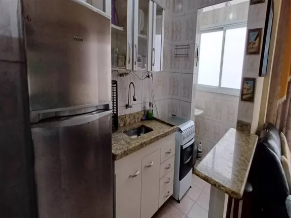 Imagem Apartamento com 1 dorm, Mirim, Praia Grande - R$ 225 mil, Cod: 2663