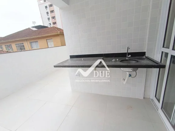 Imagem Apartamento Garden com 2 dormitórios à venda, 64 m² por R$ 620.000,00 - Marapé - Santos/SP