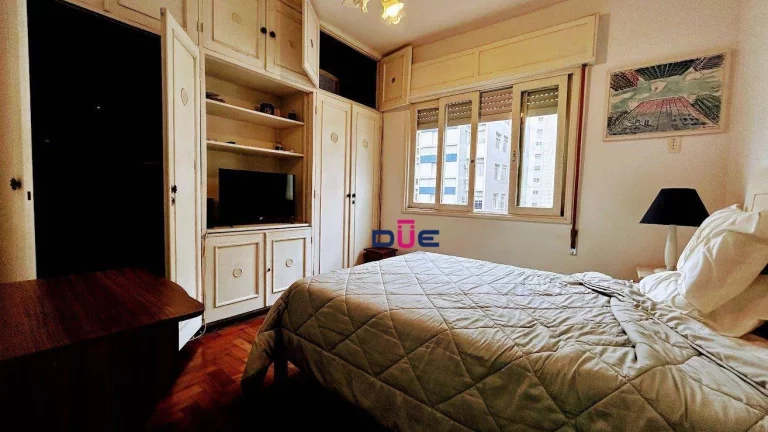 Imagem Apartamento com 2 dormitórios à venda, 70 m² por R$ 460.000 - Boqueirão - Santos/SP