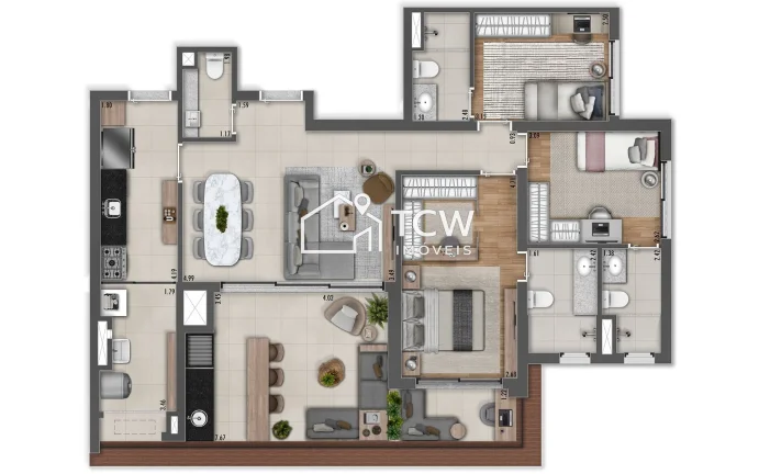 Imagem Apartamento à venda no bairro Vila Clementino - São Paulo/SP, Zona Sul