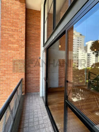 Imagem Apartamento deslumbrante para locação em Cerqueira César, São Paulo-SP: 1 quarto, 1 suíte, 3 salas, 2 banheiros, 2 vagas, 110m².