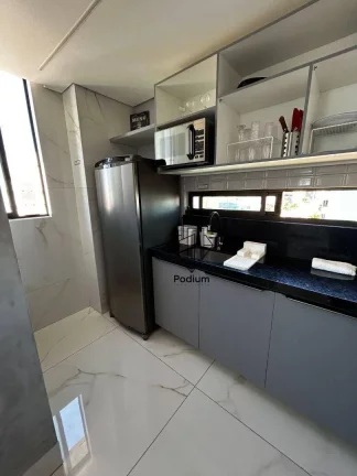 Imagem Flat mobiliado com vista para o mar a 220m da praia de Intermares - FL0935