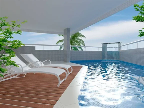 Imagem APARTAMENTO COM 78 m² - MIRIM - PRAIA GRANDE SP