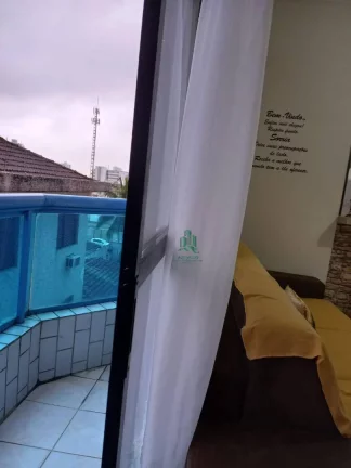 Imagem Apartamento com 1 dormitório à venda, 45 m² por R$ 255.000,00 - Boqueirão - Praia Grande/SP