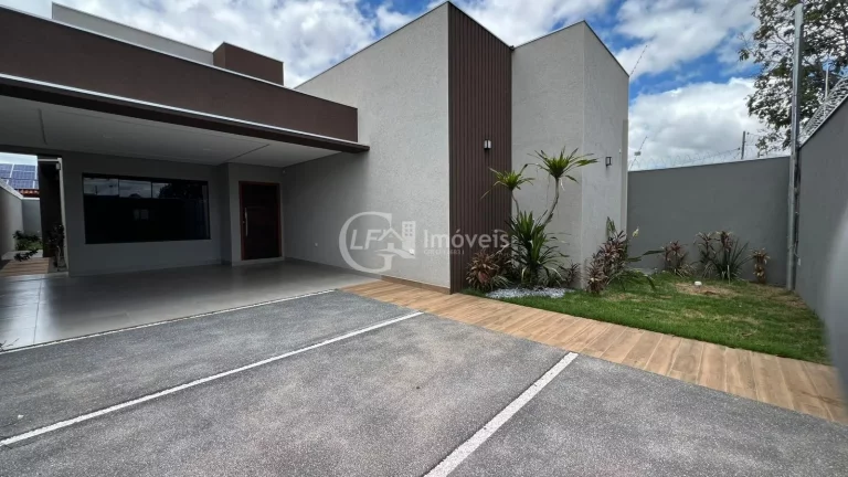 Imagem Imperdível Casa à Venda em Campo Grande-MS, Jardim Colibri II! 2 Quartos, 1 Suíte, 3 Salas, 2 Banheiros, 2 Vagas de Garagem - 171,00 m². Venha conferir!