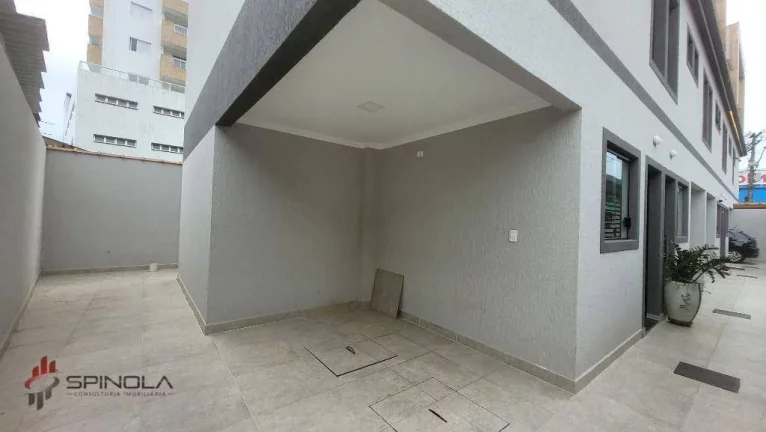 Imagem Sobrado com 2 dormitórios à venda, 105 m² por R$ 540.000,00 - Aviação - Praia Grande/SP