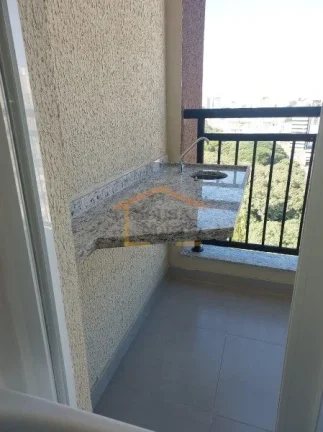 Imagem Apartamento novo, com 2 dormitórios, 1 banheiro, 1 vaga de garagem e 51m² de área útil. Os cômo...