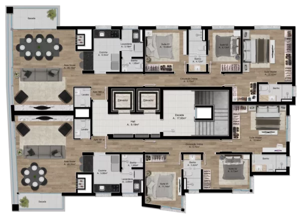 Imagem Apartamento à venda no bairro Rio Branco - Porto Alegre/RS