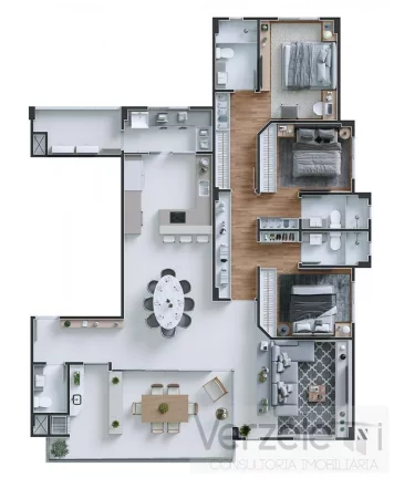 Imagem Apartamento 4 ou + dormitórios para Venda em Balneário Camboriú / SC no bairro Centro