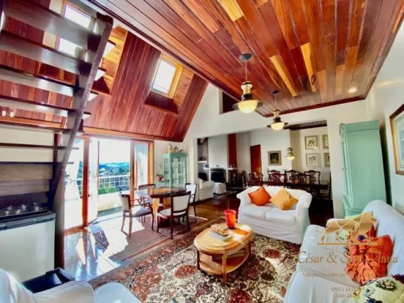 Imagem Apartamento com 4 dormitórios à venda, 186 m² por R$ 1.800.000,00 - Jardim Manancial - Campos do Jordão/SP
