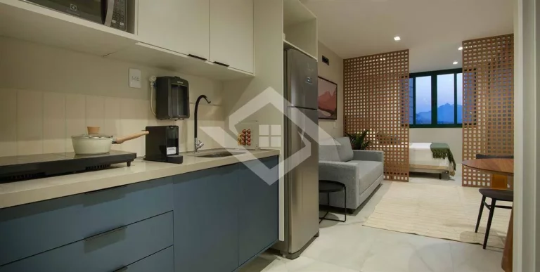 Imagem Apartamento Dias Studios prontos 31,75m2 com ponto d'água para maquina