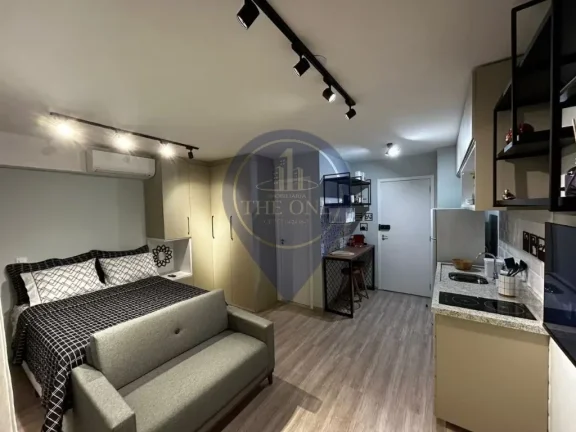 Imagem Studio de luxo à venda em Pinheiros, São Paulo-SP: 1 quarto, 2 salas, 1 banheiro, 28m² de pura elegância!