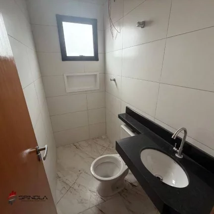 Imagem Sobrado com 2 dormitórios à venda, 54 m² por R$ 345.000 - Maracanã - Praia Grande/SP