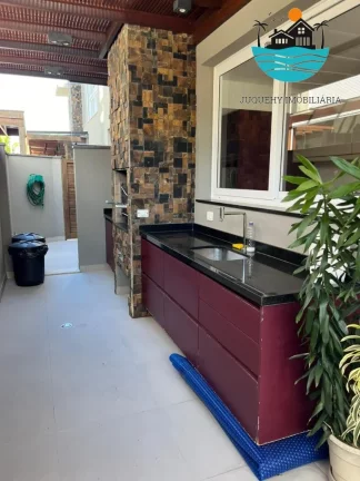 Imagem Aluguel Anual em Condomínio Pé na Areia em Juquehy, Aluguel temporada, com 4 suítes, Churras. piscina Privativa, máx. 08 pessoas | Juquehy Imobiliária
