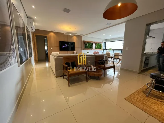 Imagem Apartamento com 3 quartos no Setor Marista, com 121m² de área privativa, o apartamento possui:- Sa...