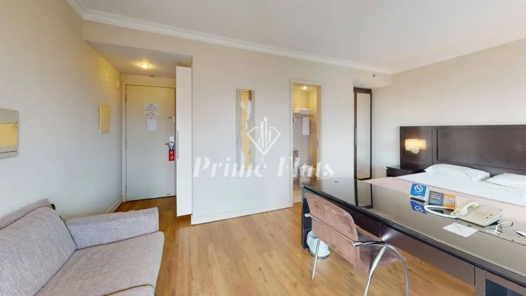 Imagem Flat disponível para venda no Transamérica Executive Perdizes, com 29m², 1 dormitório e 1 vaga