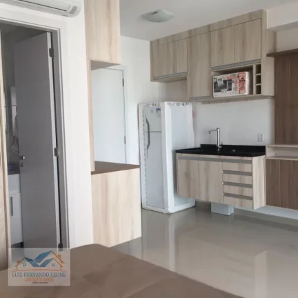 Imagem Studio Mobiliado para locação, com renda, 35 m² e com 1 vaga. Barra Funda /Metrô Marechal Deodoro
