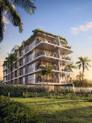 Imagem Apartamentos pé na areia com varanda / sacada com vista definitiva para o mar a praia de Poço / Cabedelo - AP2614