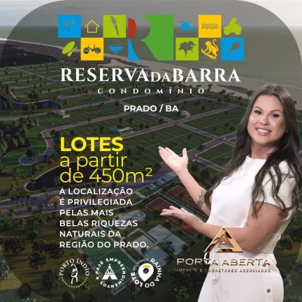 Imagem Lote em condomínio Fechado a partir de 450 m2 - PRADO - BA - COD 668