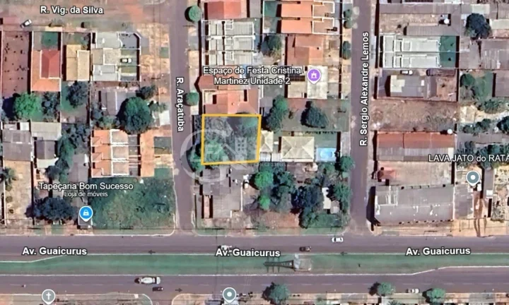 Imagem Terreno à venda em Campo Grande-MS, na Vila Nogueira, com 392m² de área!