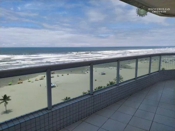 Imagem Apartamento com 3 dormitórios à venda, 123 m² por R$ 1.300.000,00 - Vila Guilhermina - Praia Grande/SP