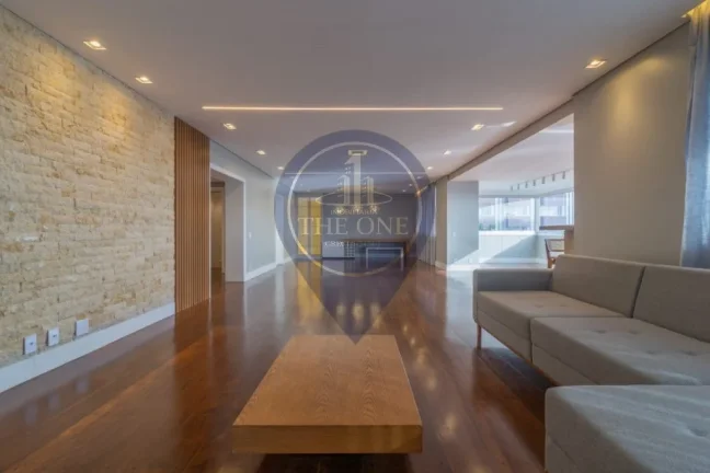 Imagem Luxuoso apartamento à venda em São Paulo-SP, na Vila Isa: 4 quartos, 4 suítes, 2 salas, 6 banheiros, 3 vagas de garagem, 420m².