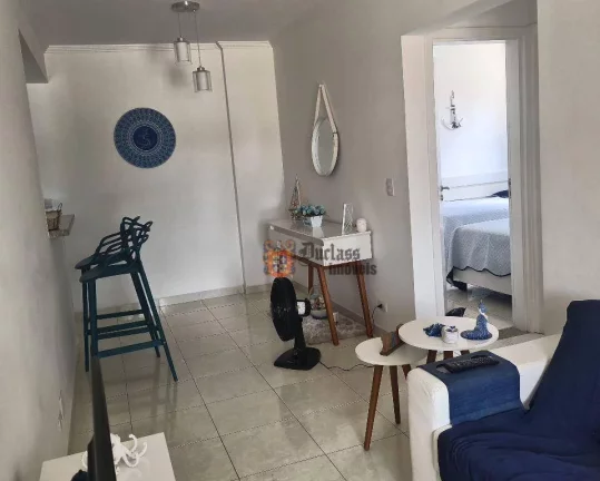Imagem Apartamento com 2 dormitórios à venda, 65 m² por R$ 450.000 - Aviação - Praia Grande/SP