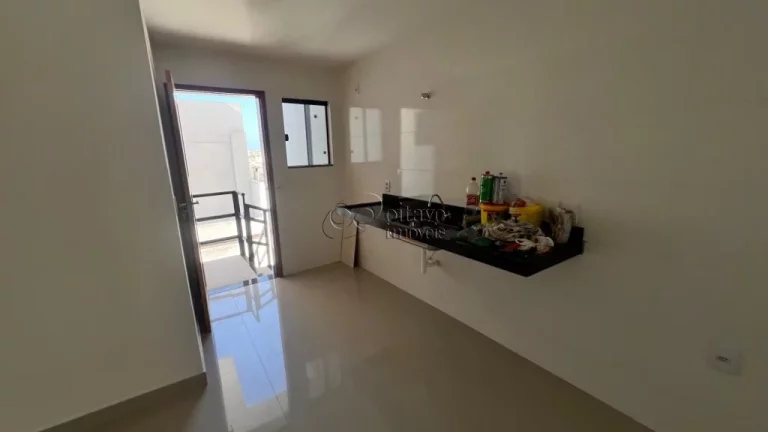 Imagem Excelente casa nova a venda na Rua Porto Velho, no Novo Horizonte, com 3 quartos, 1 suíte e espaço para área de lazer.