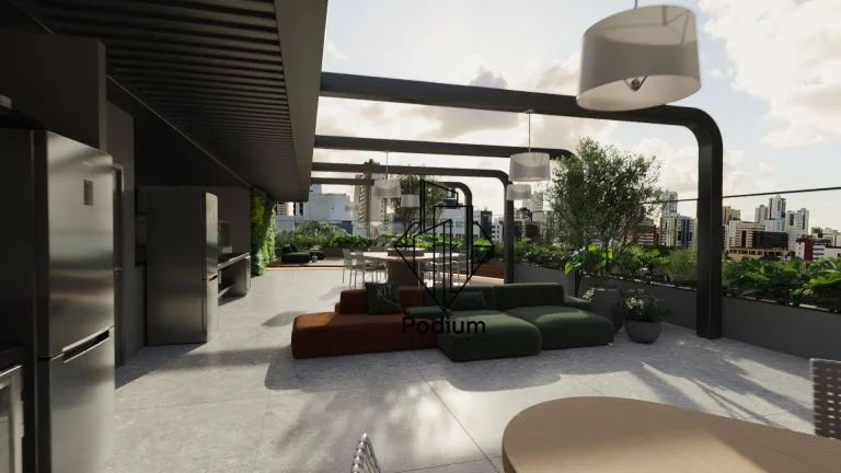 Imagem Flats com varanda gourmet Beira-Mar em Manaíra - João Pessoa/PB - FL0854.