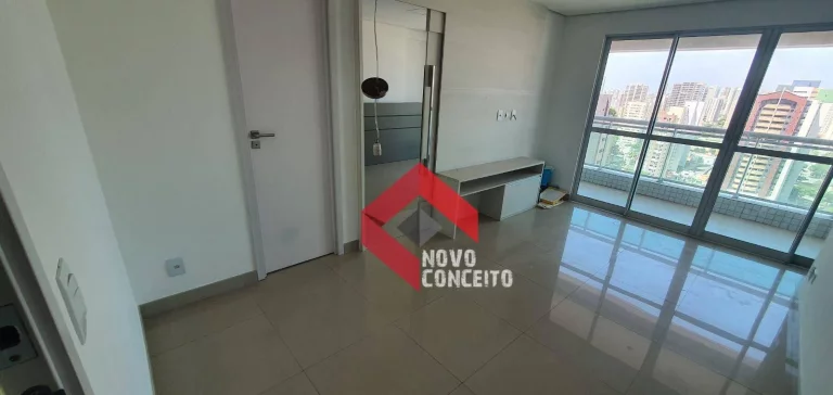 Imagem Apartamento com 1 dormitório à venda, 48 m² por R$ 520.000,00 - Meireles - Fortaleza/CE
