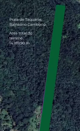 Imagem Exclusivo Terreno​ 14.189,90 m2 na Praia de Taquaras​ com vista mar em Balneário Camboriú