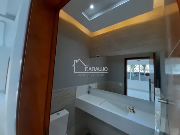 Imagem Casa em Condomínio à venda em Alphaville Nova Esplanada 4 com 400m² 4 suítes, 4 vagas