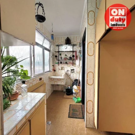 Imagem Apartamento à venda, 130 m² por R$ 477.000,00 - Pompéia - Santos/SP