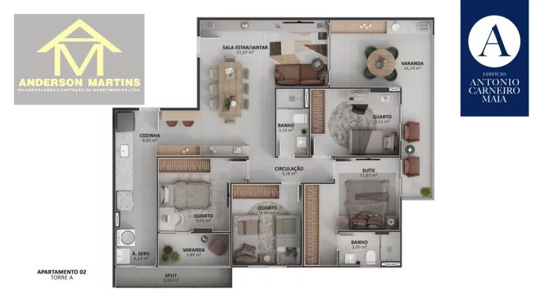 Imagem Apartamento com 4 Quartos à Venda, 113 m² em Praia Da Costa - Vila Velha