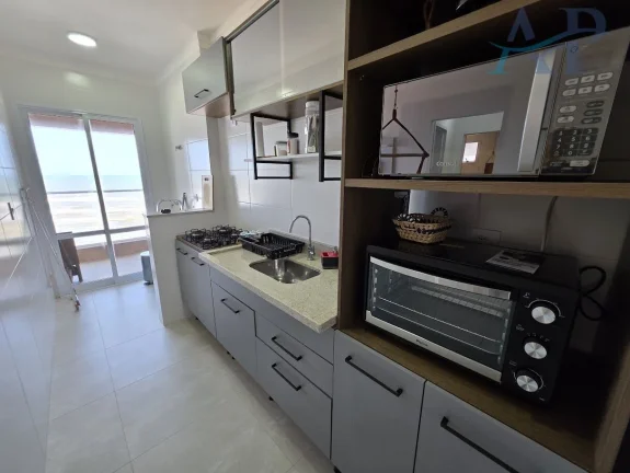 Imagem Apartamento Frente Mar no Caiçara em Praia Grande
