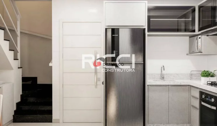 Imagem Cobertura à venda 2 Quartos, 1 Suite, 2 Vagas, Santa Maria, Santo André - SP
