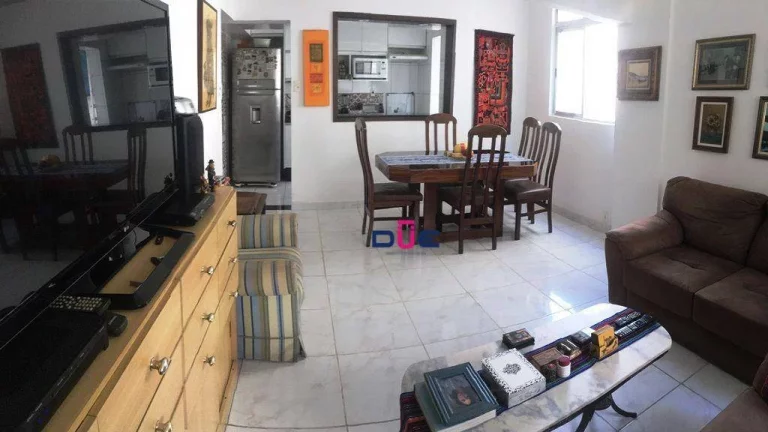 Imagem Apartamento com 2 dormitórios à venda, 90 m² por R$ 550.000,00 - Boqueirão - Santos/SP