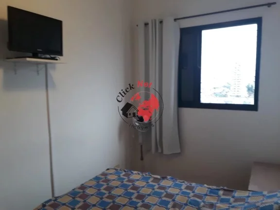 Imagem Apartamento com 1 dormitório à venda localizado a 800 metros da praia no bairro Ocian, Praia Grande