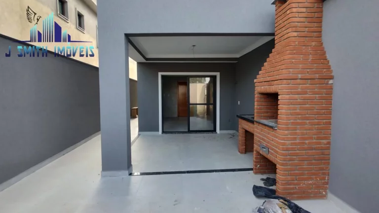 Imagem SOBRADO 129m², 3 SUÍTES, GOURMET, QUINTAL GRANDE, 4 VAGAS, 0Km.