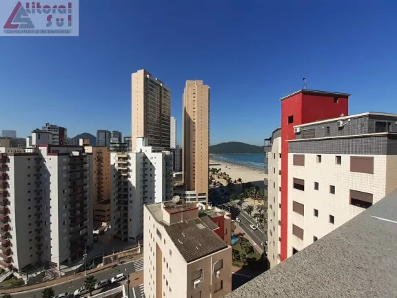 Imagem Cobertura Duplex na Guilhermina, Praia Grande-SP: 4 quartos, 2 suítes, 2 salas, 3 banheiros, 2 vagas, 258m². Aproveite!