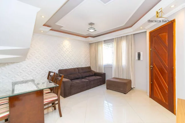 Imagem Sobrado SEMIMOBILIADO com 2 quartos + ático à venda, 108 m² por R$ 499.000 - Xaxim - Curitiba/PR