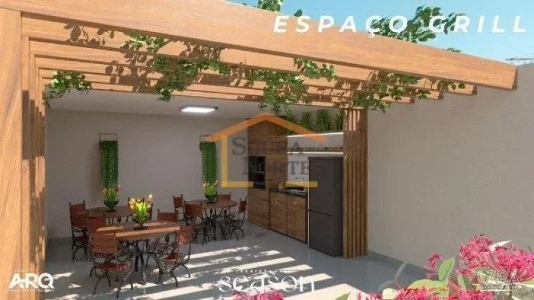Imagem Apartamento de 46m², 2 dormitórios, sendo 1 suíte, com sistema de ar condicionado central. Imóve...