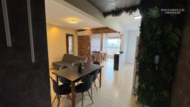 Imagem Apartamento com 2 dormitórios à venda, por R$ 630.000 - Maracanã - Praia Grande/SP