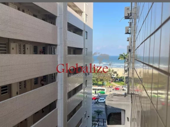 Imagem Kitnet frente à praia! Pronto para morar ou investir! Bairro José Menino em Santos por apenas R$ 330,00 mil.0