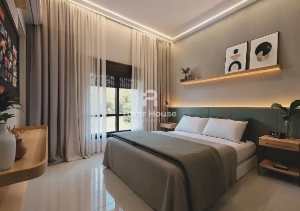 Imagem Condominio Florais Esmeralda, Casa de Alto Padrão 03 Suites sendo 02 com Closet 01 Master