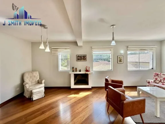 Imagem CASA ESPETACULAR com 5 suítes, 3 lareiras, gourmet, piscina, hóspedes!