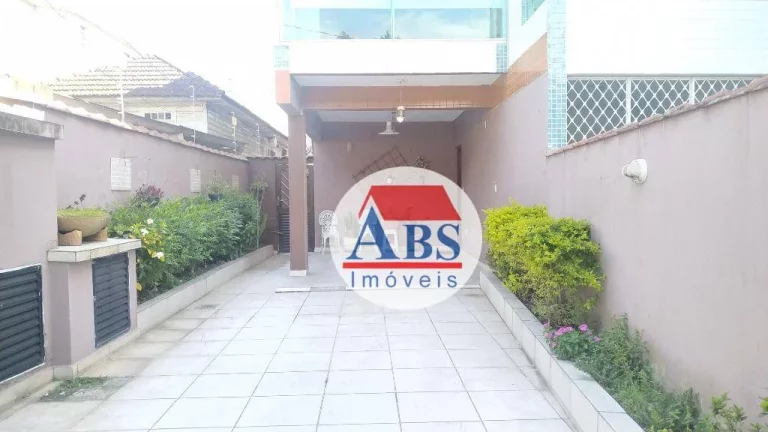 Imagem Casa Sobreposta Térrea com 3 dormitórios à venda, 140 m² por R$ 730.000 - Marapé - Santos/SP