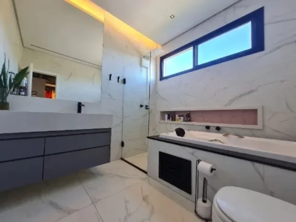 Imagem Espetacular Casa em Condomínio à Venda em Sorocaba-SP, na Vila Haro: 3 quartos, 3 suítes, 3 salas, 4 banheiros, 5 vagas, 226m².
